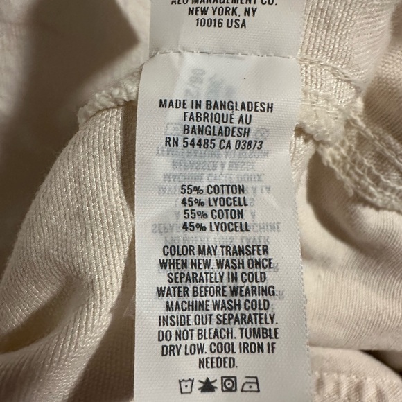 Light canvas/cotton pull on cargo pants - Picture 5 of 5